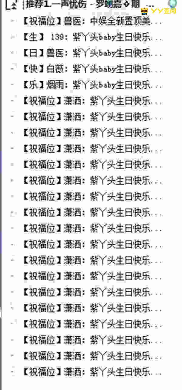 爆!紫丫头生日party