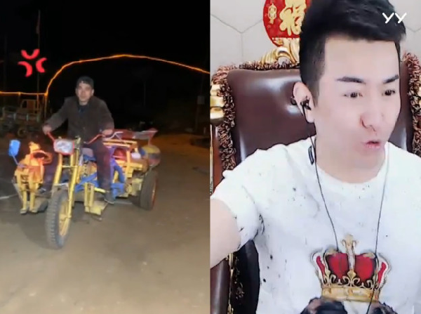 小闪电向利哥介绍黄金战车