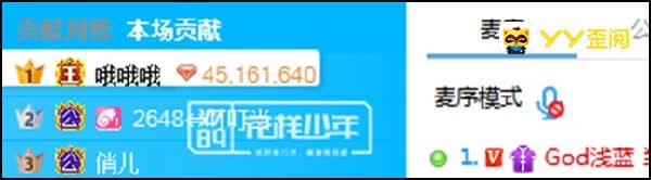 哦哥豪刷浅蓝,大Q大呼感谢