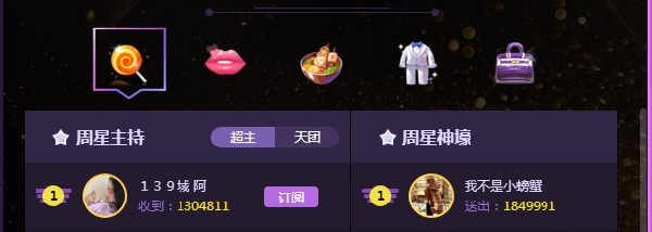 交友女王城阿17W皇冠周星三连冠