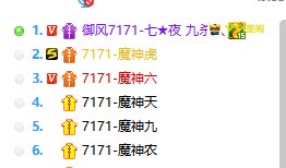 7171五虎上将诞生！