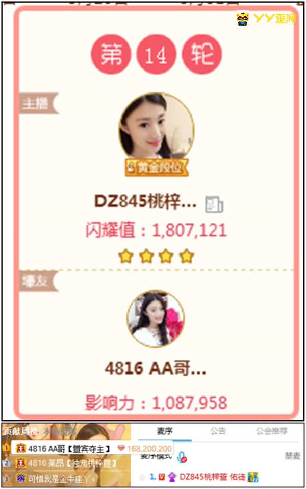 DZ当家主播桃梓萱斩获四星头条！