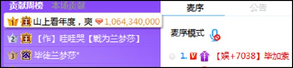 木子丰豪刷,票破200万
