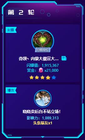 晓晓豪刷,助大傻宣拿下4星头条