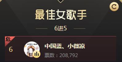 冷门,实力电母微凉遗憾出局