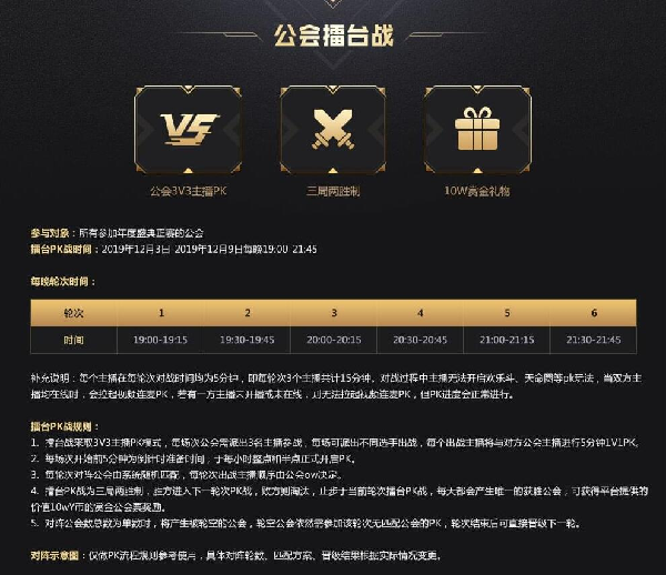 公会擂台pk赛,588连赢三轮!