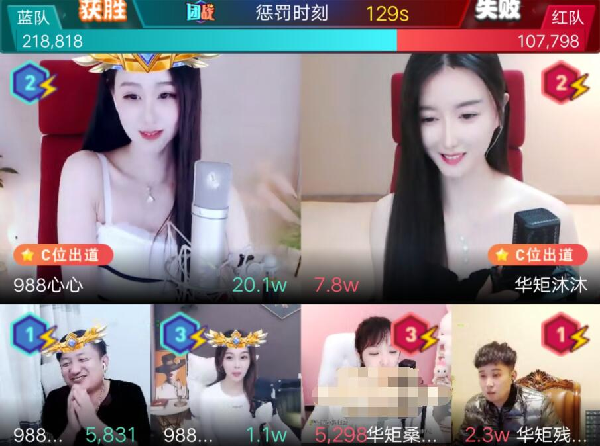 心心带队大哥豪刷,心心c位出道
