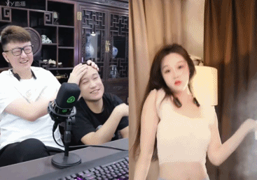 大佛检阅旗下舞蹈主播，带劲！