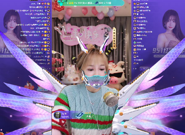 YY女音冠军文儿，生日会开始啦！