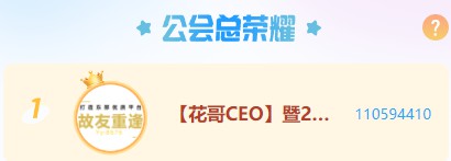 太猛烈！8575公会榜单创本年新高