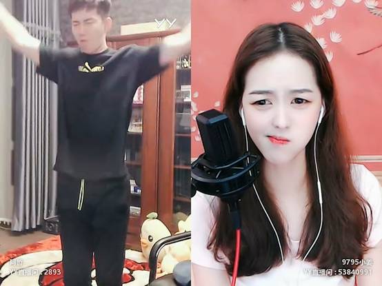 阿哲直播突然热舞!连麦的美女表情亮了