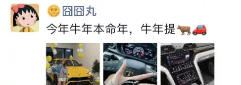 牛年提牛车!囧囧丸购数百万豪车