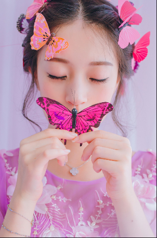 速看!蝴蝶仙子下凡,竟然是她!