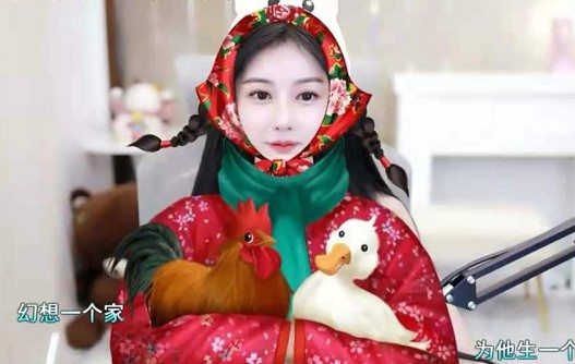 最美翠花!兰梦莎新造型大变样!