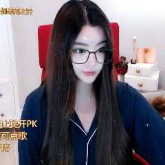 晓夏一袭蓝色睡衣真的太美了!