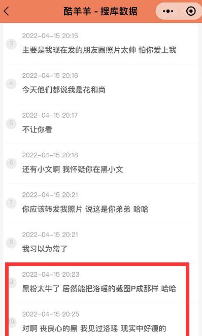 羊哥力挺洛瑶,现实见过,很瘦!