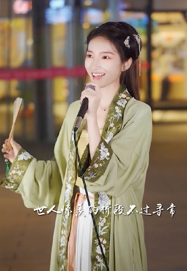 超美古风少女,让人惊叹